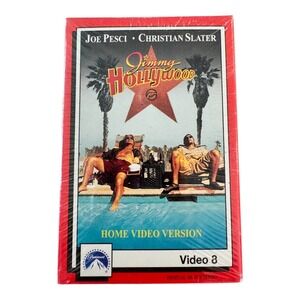 Jimmy Hollywood Video‎ 8/8mm Tape 1994 SEALED Joe Pesci and Christian Slater
